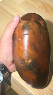 和田玉石包玉 切开大涨 太漂亮了#和田玉#和田玉籽料